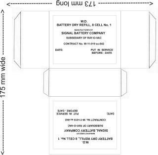 Signal Battery Company-Dry Fill 8 Cell No1.Battery preview